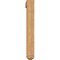 Ekena Millwork Imperial Arts and Crafts Smooth Bracket w/ Offset Brace, Western Red Cedar, 5 1/2"W x 30"D x 42"H BKT0604X30X42IMP03SWR - alternate 4